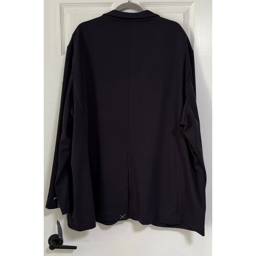 Lands' End New Ponte Knit Men's Blue Navy Sports Blazer Jacket Size 3XL - Picture 12 of 12